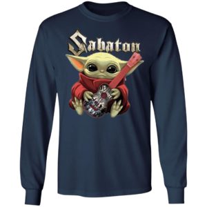 Baby Yoda Hug Sabaton Grop Shirt