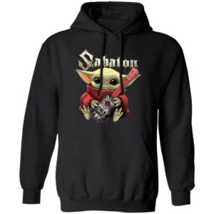 Baby Yoda Hug Sabaton Grop Shirt