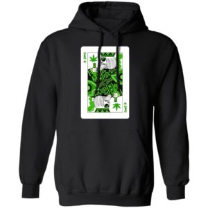 King Of Weed Playing Card Marijuana Pot Smoker Stoner Pot Weed King Shirt
