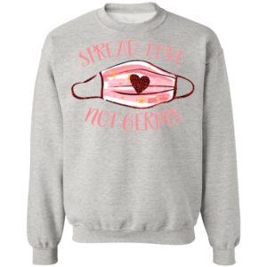 Spread Love Not Germs face mask shirt
