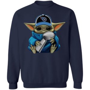Baby Yoda Hug Titan Cup Shirt