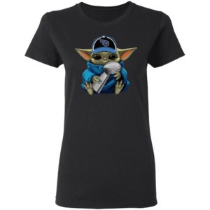 Baby Yoda Hug Titan Cup Shirt