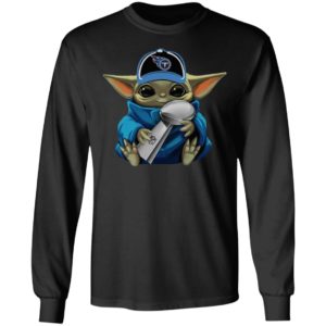 Baby Yoda Hug Titan Cup Shirt