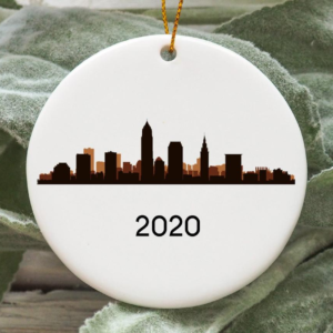 Cleveland City 2020 Christmas Tree Ornament