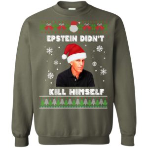 Epstein Didnt Kill Himself Ugly Christmas Sweater, Long Sleeve