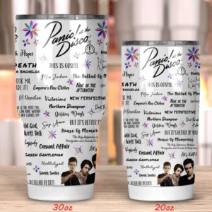 Panic At The Disco Tumbler 20oz 30oz