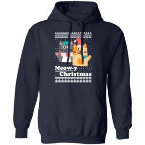 Cats Meowy Christmas Funny Ugly Christmas Sweater