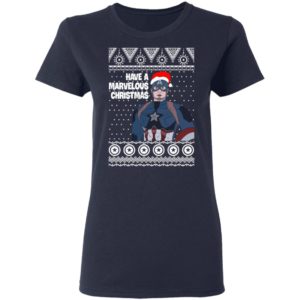Captain America Have A Marvelous Christmas Avengers Ugly Christmas Sweater