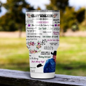 Clay Walker Tumbler 20oz 30oz