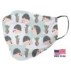 Happy Sheep Pattern Face Mask Happy Sheep Pattern Face Mask