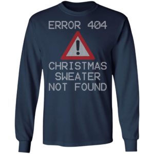 Bah Humbug ERROR 404 T-Shirt Ugly Christmas Sweater