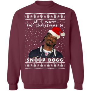 Snoop Dogg Rapper Ugly Christmas Sweater