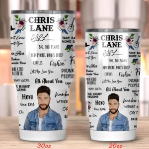 Chris Lane Tumbler 20oz 30oz