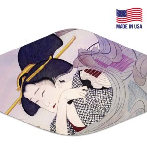 Geisha Traditional Japanese Art Reusable Face Mask