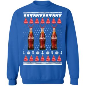 Coca Cola Reindeer Bottles Funny Ugly Christmas Sweater