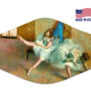 Before The Ballet Edgar Degas Reusable Face Mask