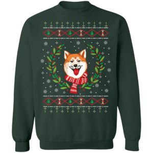 Akita Ugly Christmas Jumper T-Shirt Long Sleeve Sweater
