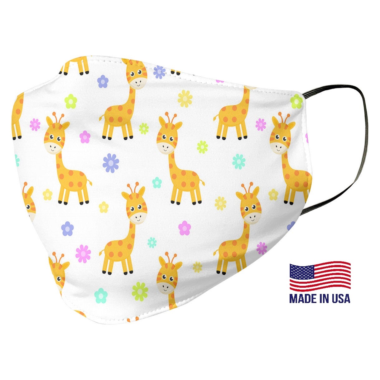 Floral Rose Pattern Face Mask