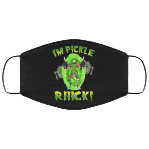 I?m pickle rick face mask