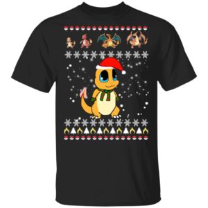 Charmander Pokemon Ugly Christmas Sweater Charmander Pokemon Ugly Christmas Sweater