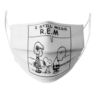 The Peanuts I Still Miss RE face mask