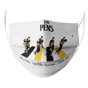 The Pittsburgh Penguins Sidney Crosby Evgeni Malkin Abbey Road face mask