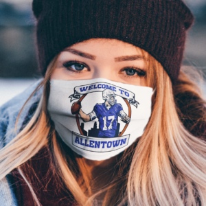 Josh Allen Welcome to Allentown face mask