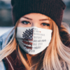 Sunflower Love Kindness American flag face mask Sunflower Love Kindness American flag face mask