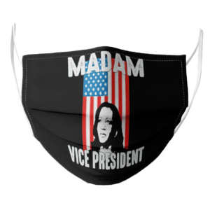 American Flag Madam Vice President face mask