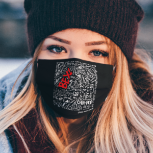 Chris Bey X Grudgematchbrand Misery Beysiness face mask