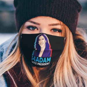 Kamala Harris Madam Vice President face mask