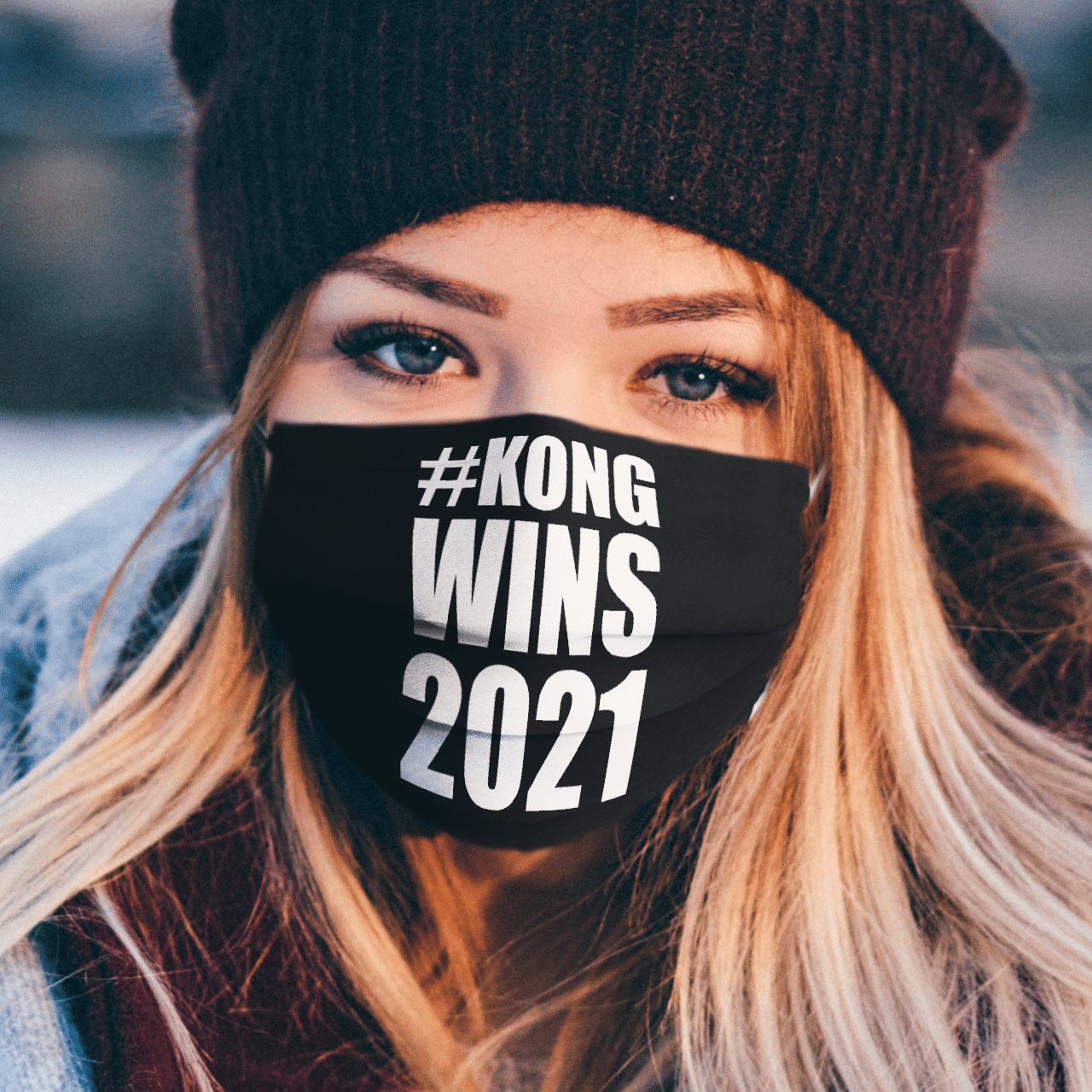Kong wins 2021 face mask Kong wins 2021 face mask