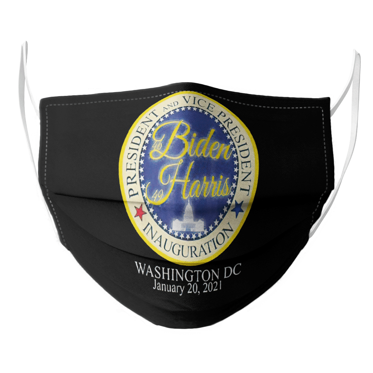 Biden 46 Vice Kamala Harris 2021 Inauguration face mask