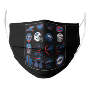 Bundle Buffalo Bills Love My Bills Fueled By Haters Helmet Buffalo And Buffalo Bills Logo 2021 face mask