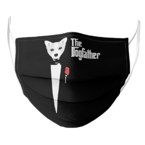 Joe Biden Corgi The Dogfather 2021 face mask