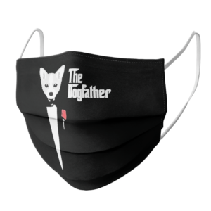 Joe Biden Corgi The Dogfather 2021 face mask