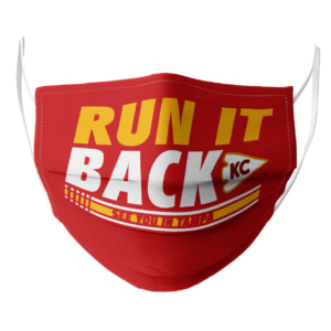 Run It Back Chiefs face mask