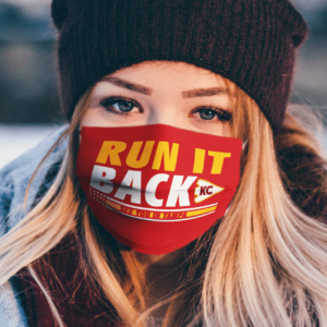Run It Back Chiefs face mask
