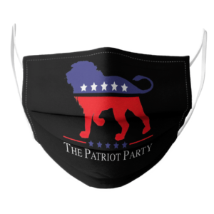 The Patriot Party face mask