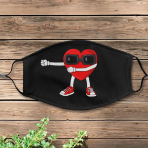 Heart Dance Happy Valentines Day 2021 Face Mask Cover