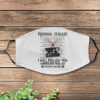 Personal Stalker Chow Chow Face Mask Cover