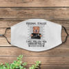 Personal Stalker Chihuahua Face Mask Cover