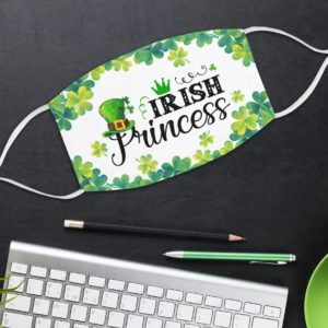 Irish Princess Happy St. Patrick’s Day Face Mask