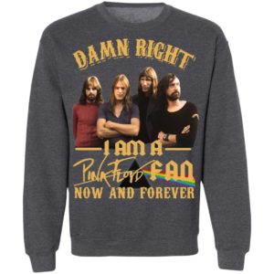 Damn Right I Am A Pink Floyd Fan Now And Forever Shirt