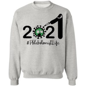 Happy New Year 2021 anti Covid 19 #Phlebotomist Life shirt