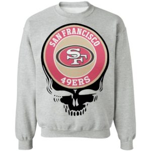 San Francisco 49ers Football Skull Shirt
