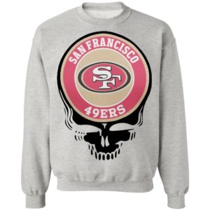 San Francisco 49ers Football Skull Shirt