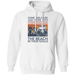 Some Girls Are Just Born With Flip Flop The Beach In Their Souls Shirt