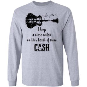 Johnny Cash I Keep A Close Watch On This Heart Of Mine Cash Signature Shirt