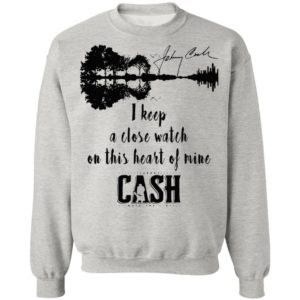Johnny Cash I Keep A Close Watch On This Heart Of Mine Cash Signature Shirt